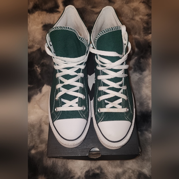Converse Green High-Top Sneakers - Picture 3 of 6
